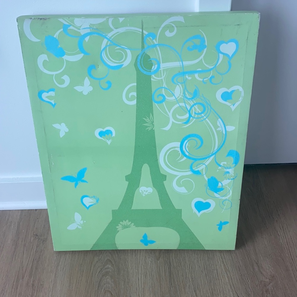 Eiffel Tower painting